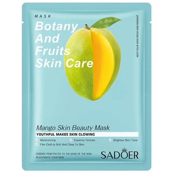 SADOER Moisturizing face mask Mango Skin Beauty Mask